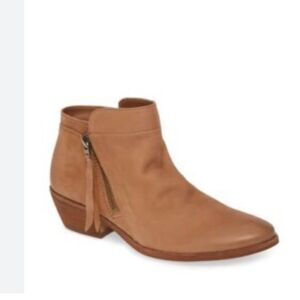 Sam Edelman Packer Brown Suede Ankle Boots size 10